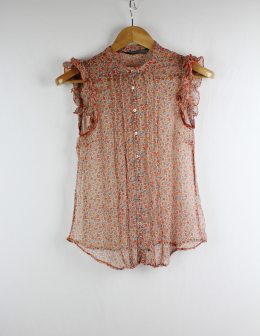 camisa gasa zara 