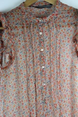 camisa gasa zara 