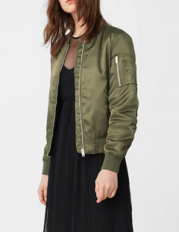 bomber guateada mango m