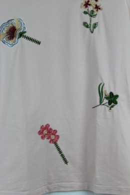 camiseta bordada lm