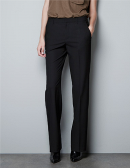 pantalon basico zara m/38-40