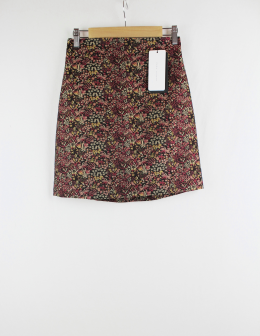 falda jacard zara xs