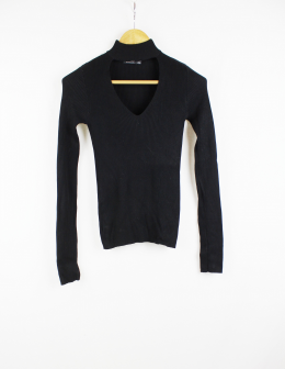 jersey collar bershka m