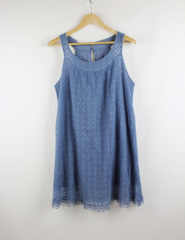 vestido guipur euronice xl