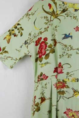 vestido estampado asos 44