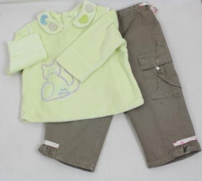 conjunto pantalon+top niña 12 meses