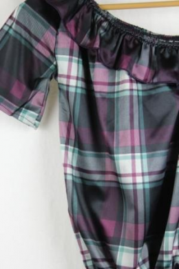 blusa tartan asmiemtrica m
