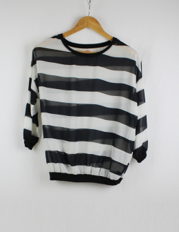 blusa rayas lefties L