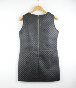 vestido eco piel L/42