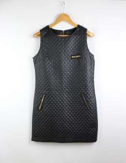 vestido eco piel L/42
