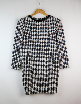 Vestido pata de gallo asos L/40