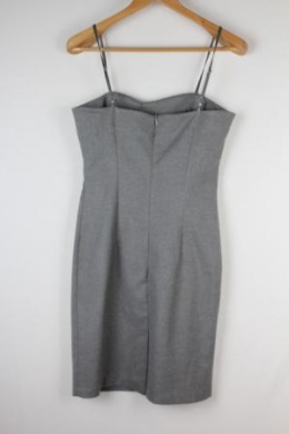 vestido gris rinascimento
