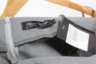 vestido gris rinascimento