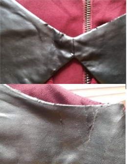 vestido textura tintoretto 42