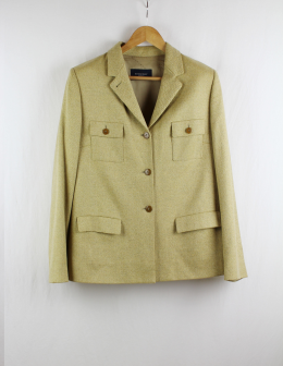 blazers espiga lana burberry 44