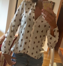 Camisa Estampada Zara