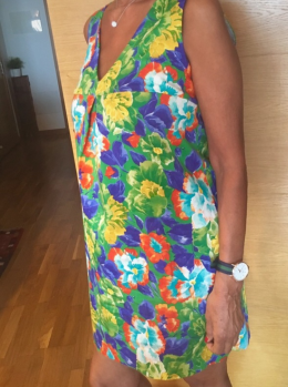 Vestido Estampado Floral de Zara