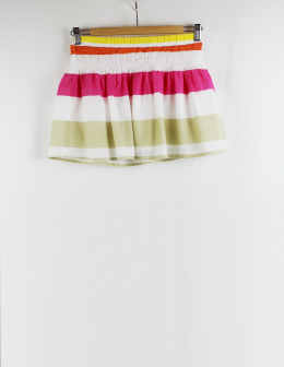 falda rayas bershka M