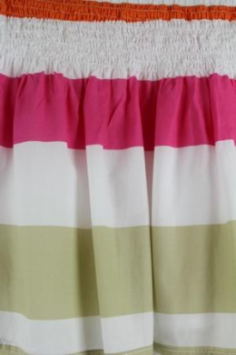 falda rayas bershka M