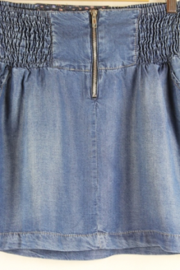 falda denim bershka L/m