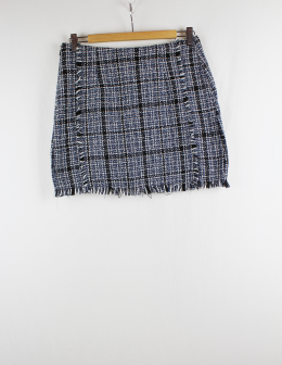 falda tweed shein m/38