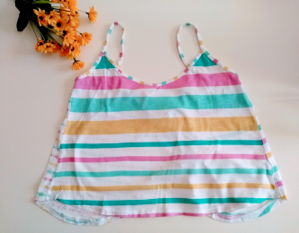 Crop top rayas BSK