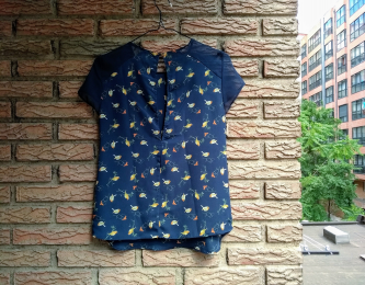 Blusa pájaros Lefties