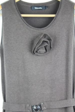 vestido punto tintoretto 36