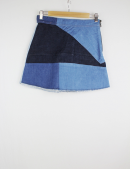 falda denim colores zara s/36
