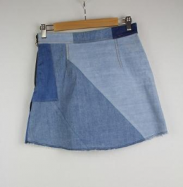 falda denim colores zara s/36