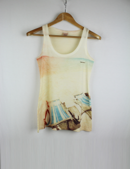 camiseta estampada zara trf