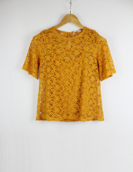 blusa encaje pull and bear s