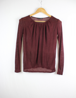 jersey granate zara s