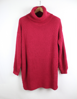 jersey largo granate bershka m/L/xl
