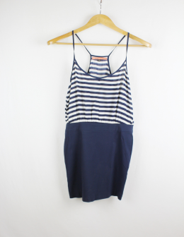 vestido ratas bershka m