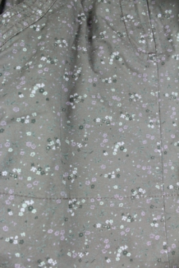 falda verde estampada mango 38