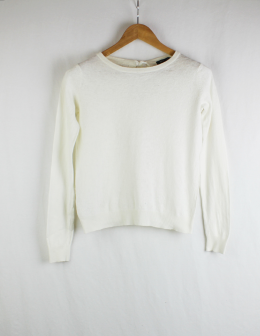 jersey botones espalda mango m