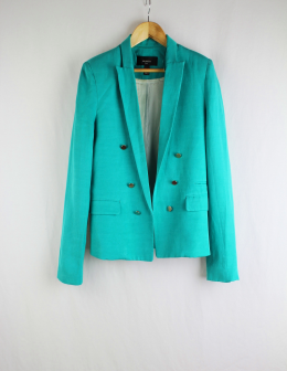 blazer lino mango s
