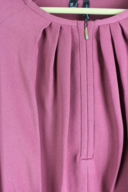 vestido crepe mango s