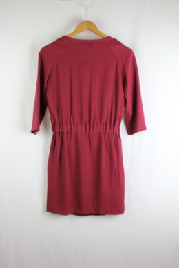 vestido crepe mango s