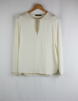 blusa fluida zara
