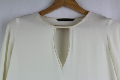 blusa fluida zara
