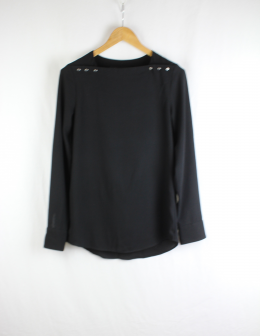 blusa crepe zara S