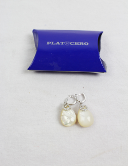 pendientes largos platacero
