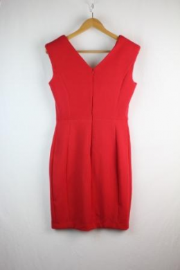 vestido hombreras mango M