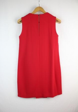 vestido crepe mango s/M