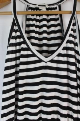 vestido playero rayas hm s