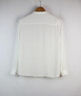 camisa fluida bolsillos mango m