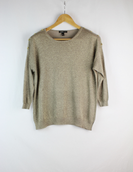 jersey con lurex mango s