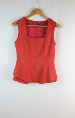 top pepplum zara m